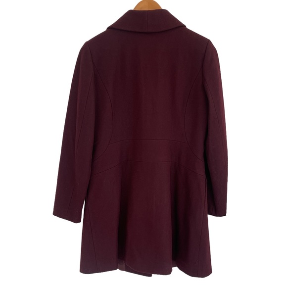 Michael Kors Double Breasted Wool Blend Swing Coat - Picture 7 of 10